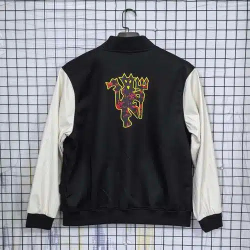 [Premium Quality] Manchester United Varsity Jacket Style WindBreaker 2025-26