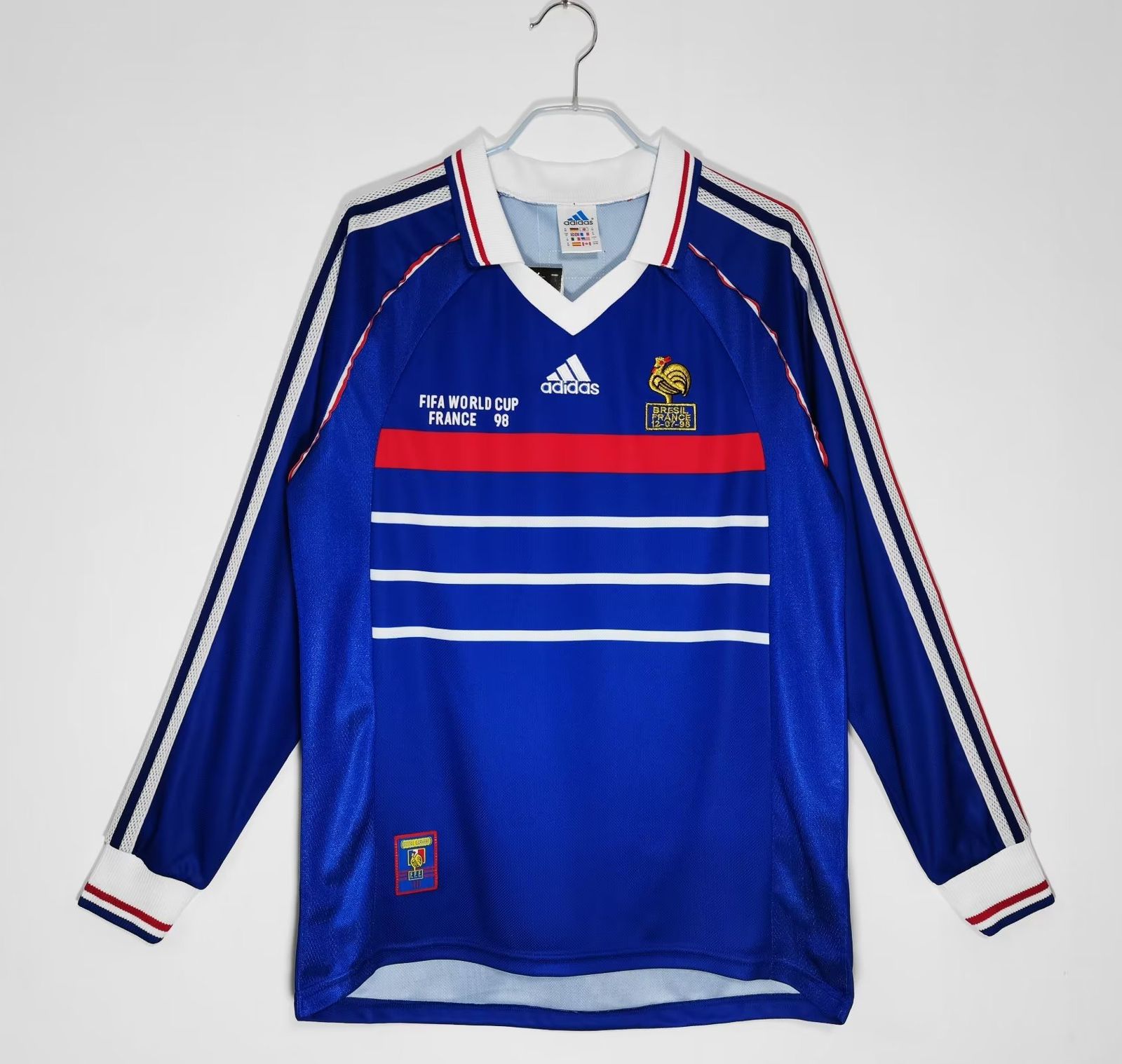 Germany 1996 Home Retro Jersey (Half Sleeve)