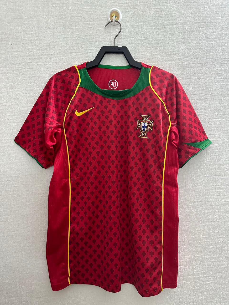 Brazil 2004-06 Home Total 90 Retro Jersey (Half Sleeve)