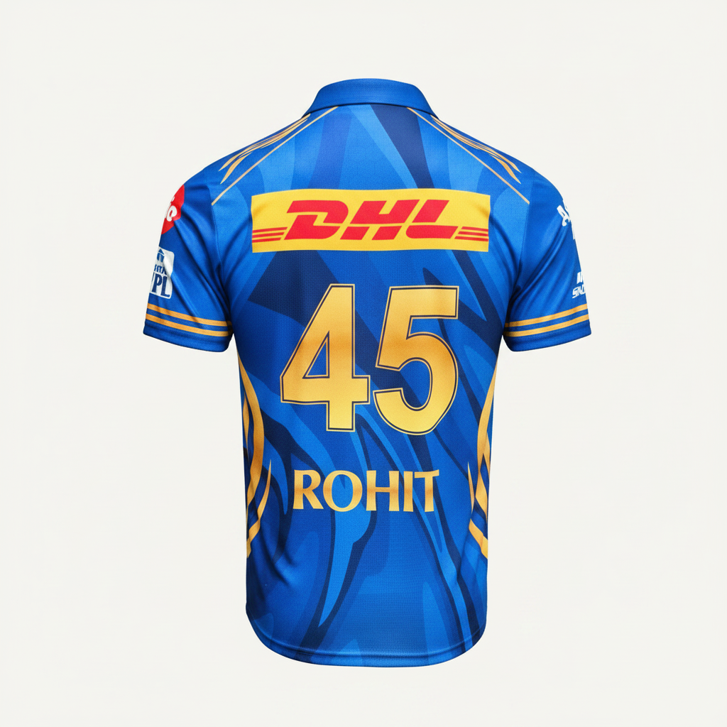 Mumbai Blue 'Hitman 45' Edition - Premium Sublimation Jersey